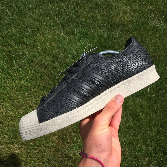Adidas Superstar 80 Shell Toe Snake - Picture 2 of 4